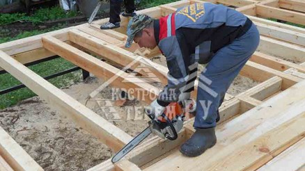 Строительство дома по проекту ДБ-2 Новорижское шоссе