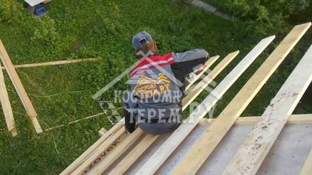 Строительство дома по проекту ДБ-2 Новорижское шоссе