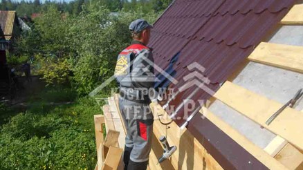 Строительство дома по проекту ДБ-2 Новорижское шоссе