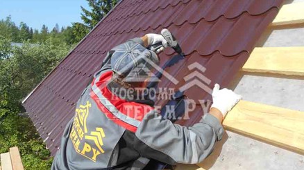 Строительство дома по проекту ДБ-2 Новорижское шоссе