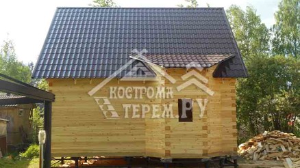 Строительство дома по проекту ДБ-2 Новорижское шоссе