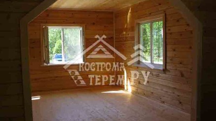 Отзыв о строительстве брусового дома 8х9 по проекту ДБ-49