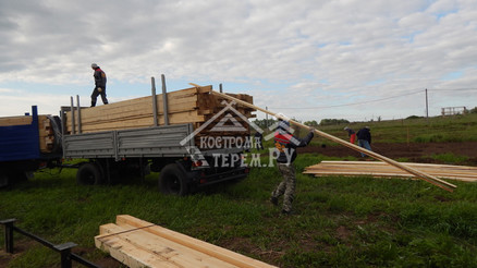 Строительство дома по проекту ДБ-123