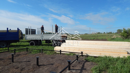 Строительство дома по проекту ДБ-123