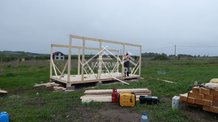 Строительство дома по проекту ДБ-123