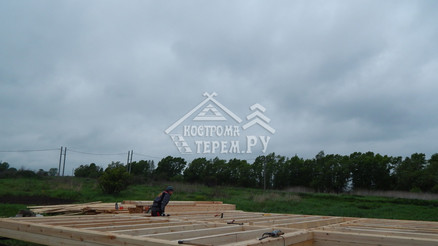 Строительство дома по проекту ДБ-123