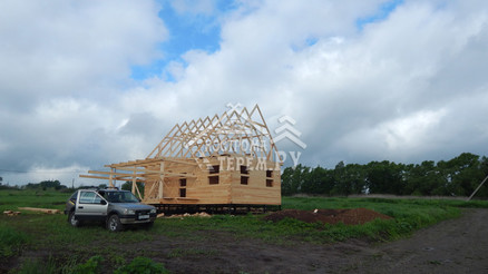 Строительство дома по проекту ДБ-123