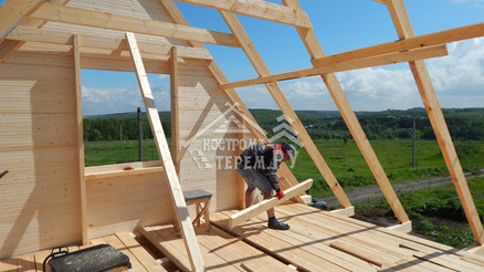 Строительство дома по проекту ДБ-123