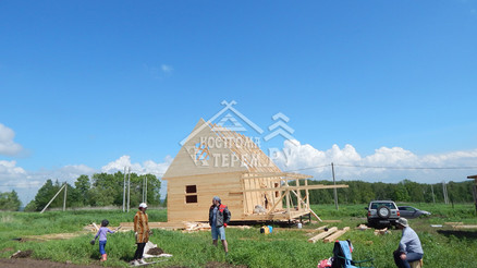 Строительство дома по проекту ДБ-123