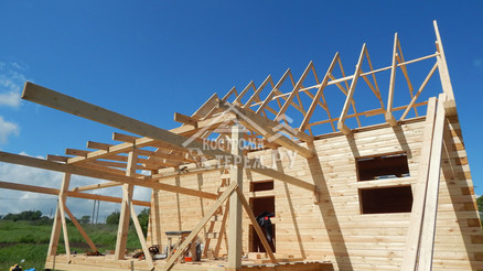 Строительство дома по проекту ДБ-123