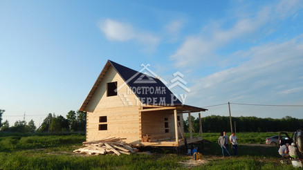 Строительство дома по проекту ДБ-123