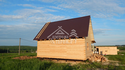 Строительство дома по проекту ДБ-123