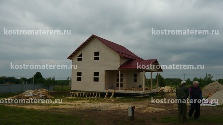 Строительство дома в г. Тула, проект ДБ-155