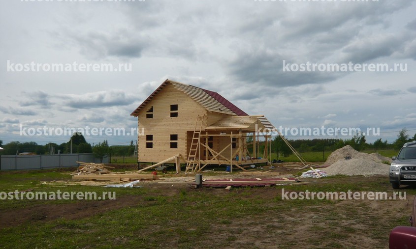 Строительство дома в г. Тула, проект ДБ-155