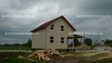 Строительство дома в г. Тула, проект ДБ-155