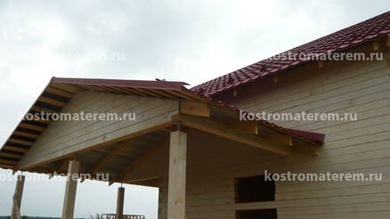 Строительство дома в г. Тула, проект ДБ-155