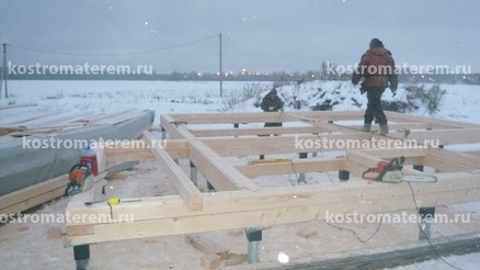 Строительство дома в д. Кузнечиха, проект ДБ-39