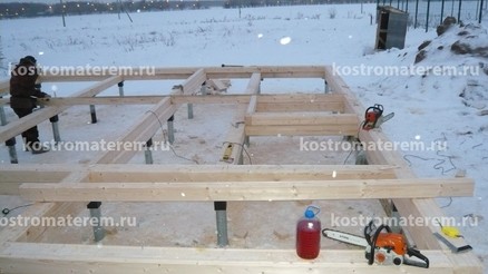 Строительство дома в д. Кузнечиха, проект ДБ-39