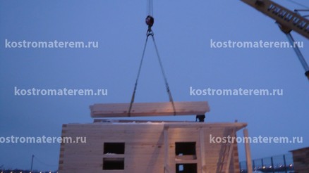 Строительство дома в д. Кузнечиха, проект ДБ-39