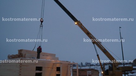 Строительство дома в д. Кузнечиха, проект ДБ-39