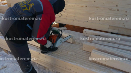 Строительство дома в д. Кузнечиха, проект ДБ-39