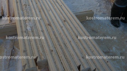 Строительство дома в д. Кузнечиха, проект ДБ-39