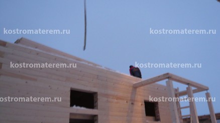 Строительство дома в д. Кузнечиха, проект ДБ-39