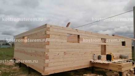 Строительство дома в г. Иваново, проект ДБ-15