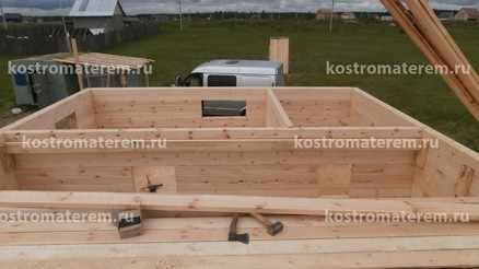 Строительство дома в г. Иваново, проект ДБ-15