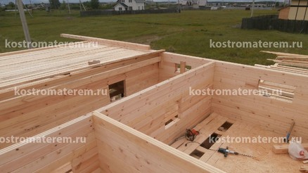 Строительство дома в г. Иваново, проект ДБ-15