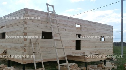 Строительство дома в г. Иваново, проект ДБ-15