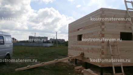 Строительство дома в г. Иваново, проект ДБ-15