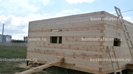 Строительство дома в г. Иваново, проект ДБ-15