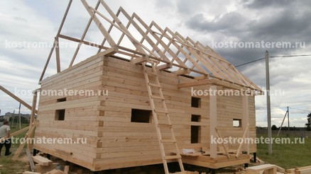 Строительство дома в г. Иваново, проект ДБ-15