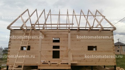 Строительство дома в г. Иваново, проект ДБ-15