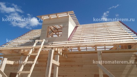 Строительство дома в г. Иваново, проект ДБ-15