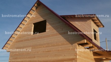 Строительство дома в г. Иваново, проект ДБ-15