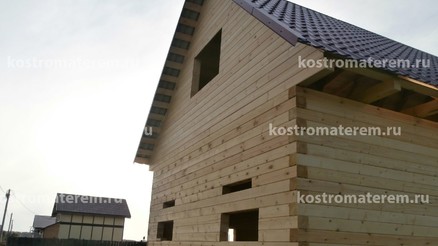 Строительство дома в г. Иваново, проект ДБ-15