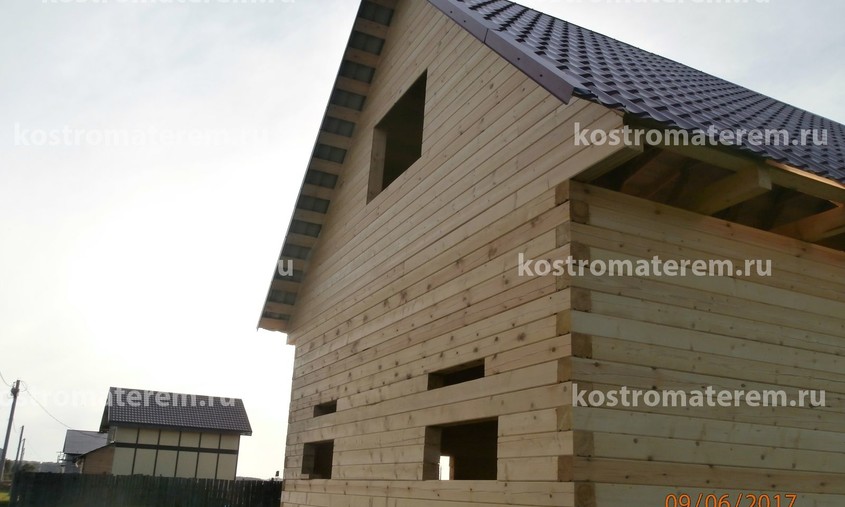 Строительство дома в г. Иваново, проект ДБ-15