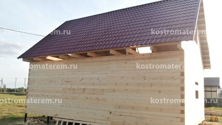 Строительство дома в г. Иваново, проект ДБ-15