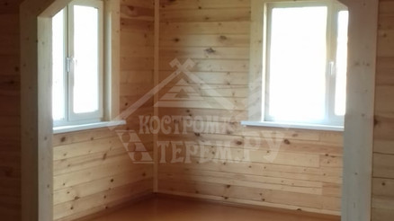 Отделка дома по проекту ДБ-158 в КП 