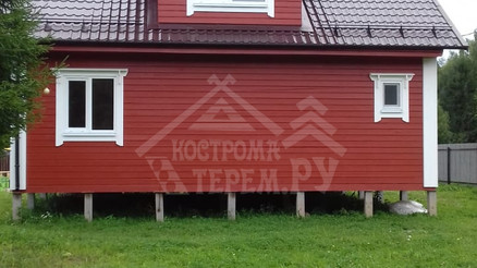 Отделка дома по проекту ДБ-158 в КП 