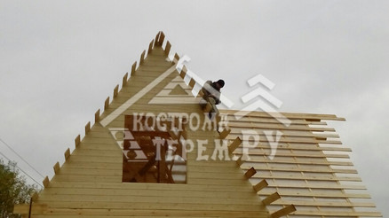 Строительство дома в Сергиево-Посадском районе МО