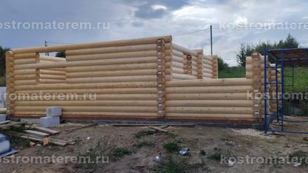 Строительство бани в Костромской области