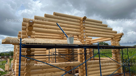 Строительство бани в Костромской области