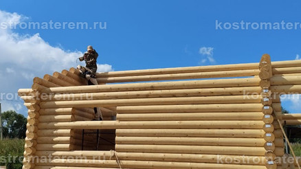 Строительство бани в Костромской области