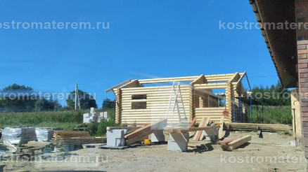 Строительство бани в Костромской области