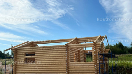 Строительство бани в Костромской области