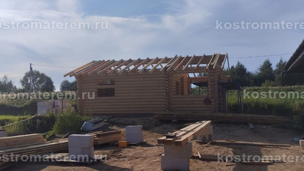 Строительство бани в Костромской области