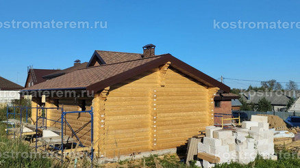 Строительство бани в Костромской области